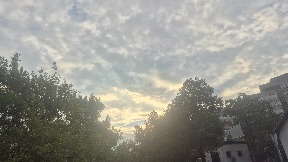 Oblačno, uveče kišovito